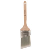 WOOSTER SILVER TIP 5228-1 1/2 Paint Brush, 1-1/2 in W, Semi-Oval Brush, Polyester Bristle, Sash Handle 