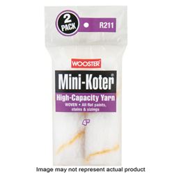 Wooster R211-6 High-Capacity Yarn Mini Roller Cover, 6 in L, Fabric Cover 