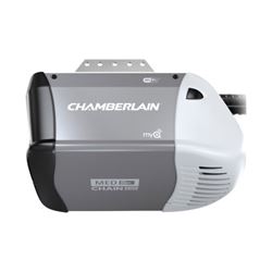 Chamberlain C273 Garage Door Opener, Chain Drive Opener, Pushbutton Control 