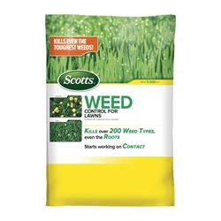 Scotts 49801C Weed Control, Solid, Spreader Application, 14 lb Bag 