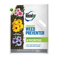 Roundup 4385106 Landscape Weed Preventer, Solid, Sprinkle Application, 5.4 lb Bag 