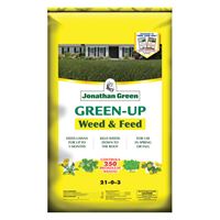 Jonathan Green 12344 Weed and Feed Lawn Fertilizer, 15 lb Bag, Granular, 21-0-3 N-P-K Ratio 