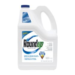 Roundup 5003810 Weed and Grass Killer III Refill, Liquid, Spray Application, 1.25 gal Bottle 