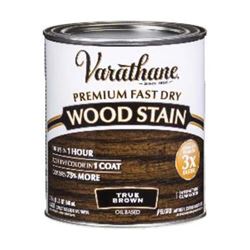 Varathane 333661 Premium Stain, True Brown, Liquid, 1 qt 