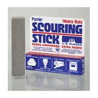 Pumie HDW-12 Scouring Stick, Glass Abrasive, 5-3/4 in L, 1-1/4 in W, Gray 