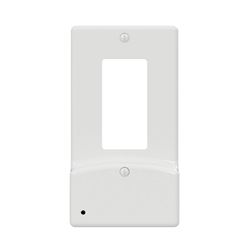 Westek LumiCover LCR-UDDO-W Nightlight Wallplate, 1-7/8 in L, 4-1/2 in W, White 