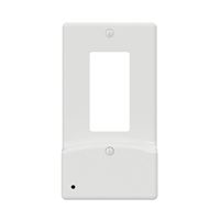 Westek LumiCover LCR-UDDO-W Nightlight Wallplate, 1-7/8 in L, 4-1/2 in W, White 