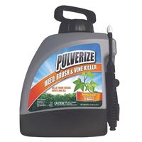 Pulverize PWBV-PS-128 Ready-to-Use Weed, Liquid, Spray Application, 128 oz 