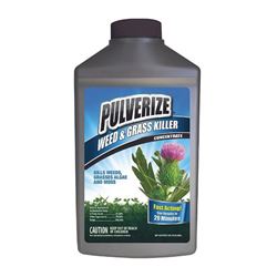 Pulverize PWG-C-032 Concentrated Weed and Grass Killer, Spray Application, 32 oz 