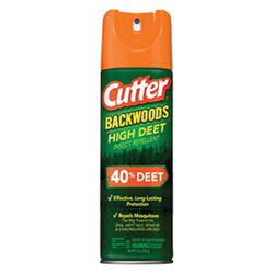 Cutter Backwoods HG-96647 High-Deet Insect Repellent, Aerosol, DEET, Ethanol, 7.5 oz 