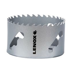 Lenox Speed Slot LXAH3312 Hole Saw, 3-1/2 in Dia, Carbide Cutting Edge 