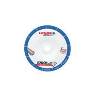 Lenox MetalMax 2044467 Grinding Wheel, 4-1/2 in Dia, 0.05 in Thick, 7/8 in Arbor, Diamond Abrasive 