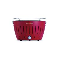 Grill Time TAILGATER GT UPG-R-13 Charcoal Grill, Blazing Red, Steel Body 