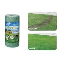 Grotrax 802 Quick Fix Grass Seed Roll, 50 sq-ft Coverage Area, Perennial, Dark Green Grass 