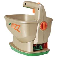 Scotts Wizz 71131 Spreader, 4AA Battery, 6.25 lb Capacity, 2500 sq-ft Coverage Area, 5 ft W Spread, Plastic 