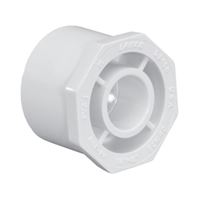 IPEX 035672 Reducer Bushing, 3 x 2 in, Spigot x Socket, PVC, White, SCH 40 Schedule, 260, 280 psi Pressure 