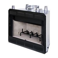 Innovative Hearth Products F0690 Wood Burning Fireplace, 42 in OAW 