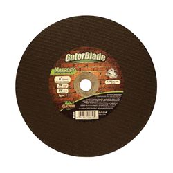 GatorBlade 9650 Cut-Off Wheel, 8 in Dia, 5/8 in Thick, 1/8 in Arbor 