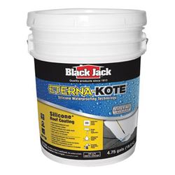 Black Jack 5576-1-30 Roof Coating, White, 5 gal Pack, Liquid 