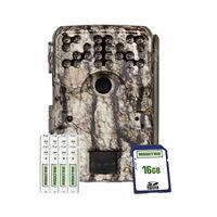 Moultrie MCG-14001 Trail Camera Bundle, 30 MP Resolution, Custom Segment Display, Illumi-Night Sensor, SD Card Storage 