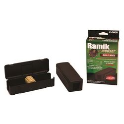 Ramik 000600 Mouser Bait Station, Solid, Characteristic, Mild, Green, 1 oz Package, Pack 