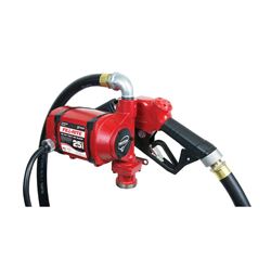 Fill-Rite NX25 DDC NX3210B Pump, Motor: 12 to 24 VDC, 1/3 hp, 29 A, 1 in Outlet, 25 gpm, Cast Iron 