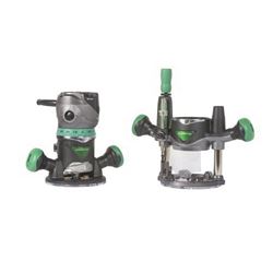 Metabo HPT KM12VCM Fixed/Plunge Base Router Kit, 11 A, 1/4 to 1/2 in Collet, 8000 to 24,000 rpm Load Speed 