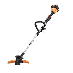 WORX WG184 Cordless String Trimmer, 2 Ah, 40 V Battery, Lithium-Ion Battery, 0.08 in Dia Line, D-Grip Handle 