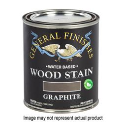 GENERAL FINISHES WKQT Wood Stain, Tint Base, Black Cherry, Liquid, 1 qt, Can 