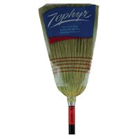 Zephyr 38032 Janitor Broom, #32 Sweep Face, Natural Fiber Bristle 