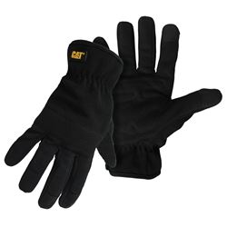 CAT CAT012260X Utility Gloves, XL, Elastic Wrist Cuff, Black 