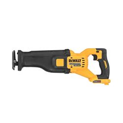 DeWALT DCS389B Brushless Reciprocating Saw, Tool Only, 60 V, 1-1/8 in L Stroke, 0 to 3000 spm, Includes: Blade 