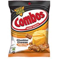 Combos MMM71471 Pretzels, Cheddar Cheese Flavor, 1.8 oz, Pack of 18 
