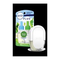 febreze PLUG 74902 Air Freshener, 0.87 oz Package, Refill, Meadows and Rain, 45 days-Day Freshness 
