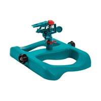 Gilmour 842003-1001 Sprinkler with Base, 5670 sq-ft, Circular, Spray Nozzle, Polymer 