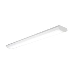 Metalux WPLD Series 4WPLD4040C Linear Wraparound Fixture, 0.35 A, 120/277 V, 38 W, LED Lamp, 4000 Lumens 