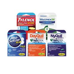 Lil DRUG STORE 20-366715-97562-1 Cold and Flu Severe, Pack of 6 