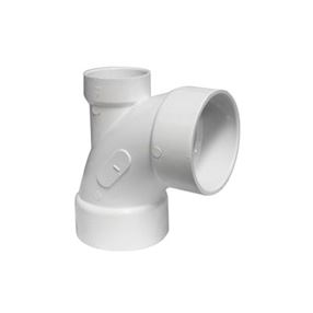 IPEX 192245 Pipe Elbow with 2 in Low Heel Inlet, 3 in, Hub, 90 deg Angle, PVC, White