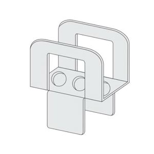 TAMLYN PCSL1532 Framing Plywood Clip, 20 ga Thick Material, Steel, Galvanized