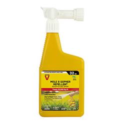 Victor M8002 Mole and Gopher Repellent Spray, Repels: Armadillos, Gophers, Moles, Voles 