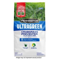 Pennington 100536605 Crabgrass Preventer Plus Fertilizer, Solid, 37.5 lb 
