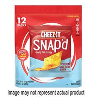 Cheez-It KEE11460 Baked Snacks, Cheddar Sour Cream, Onion, 2.2 oz, Pack of 6 
