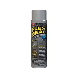 Flex Seal US473SL20 Rubberized Spray Coating, Gray, 14 oz, Can 