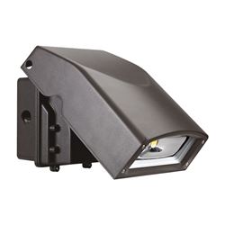 LUMINOSO LED LIGHTING MWPK Series MWPK1420W50K3MYBZ Wall Pack, 120 to 277 V, 20 W, LED Lamp, 180 deg Beam 
