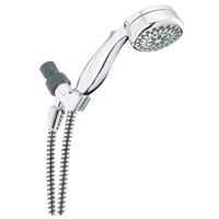 DELTA 75701C Hand Shower, 1/2 in Connection, 1.75 gpm, 7-Spray Function, Chrome, 60 in L Hose 