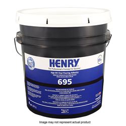 Henry 695 Series 32079 Flooring Adhesive, Paste, Mild, 1 gal 4 Pack 