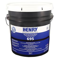 Henry 695 Series 30886 Flooring Adhesive, Paste, Mild, 4 gal 