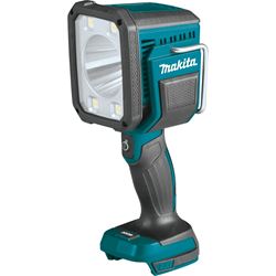 Makita LXT Series DML812 Cordless Flashlight/Spot Light, 18 V Battery, Lithium-Ion Battery, LED Bulb, Teal 