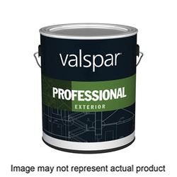 Valspar Professional 12600 045.0012611.008 Latex Paint, Flat, 5 gal Package, Pail 
