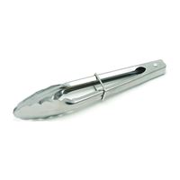 CHEF CRAFT 21451 Serving Tongs, 9 in L, Stainless Steel 